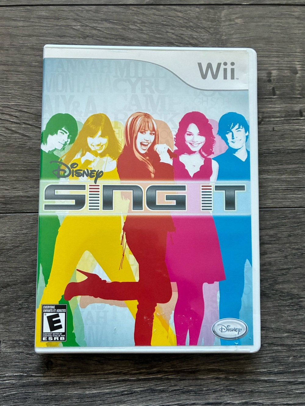 Disney sing it Nintendo wii video game